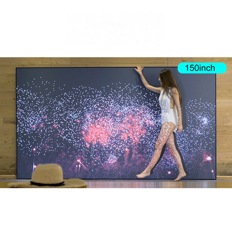 150 Inch Fixed Frame Screen Large Size ALR Screen For Long Throw Projector
