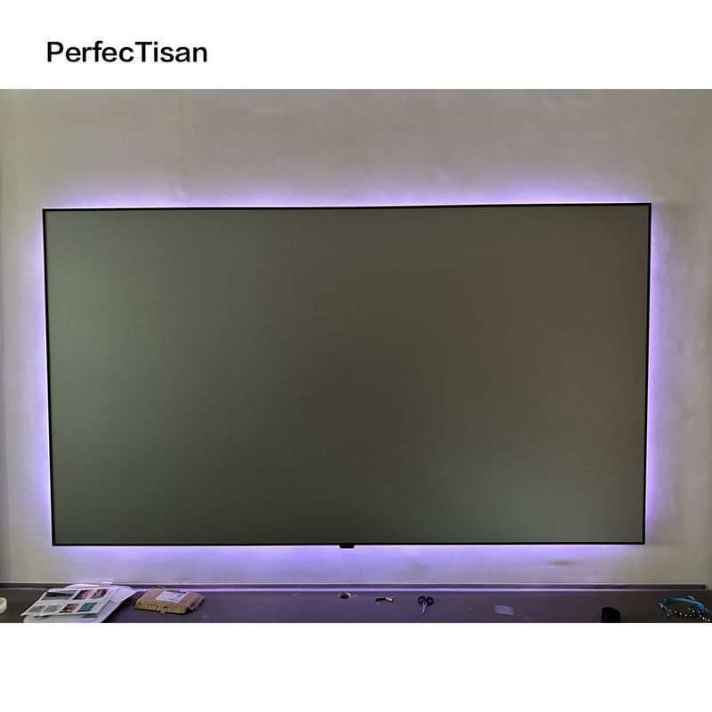 150 Inch Fixed Frame Screen Large Size ALR Screen For Long Throw Projector