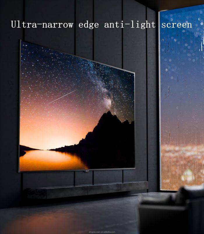 High Brightness Reflective Projector Screen 150 Inch PVC Projection Screen 16:9 For Home Cinema