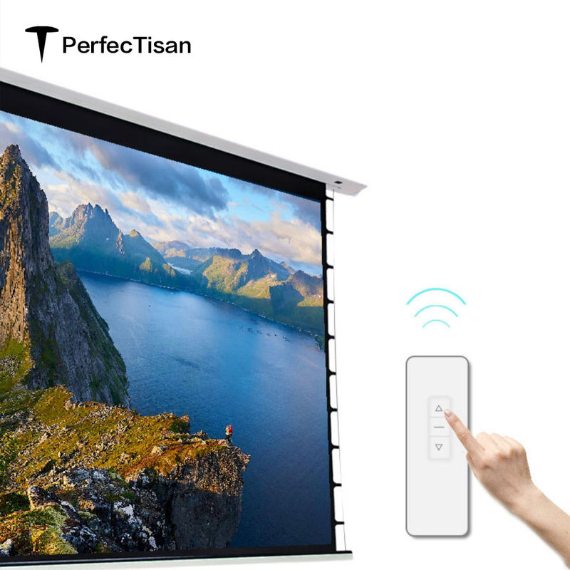 80 Inch - 120 Inch Drop Down Screen 8k Alr Cinema Screen With Tab Tensioned