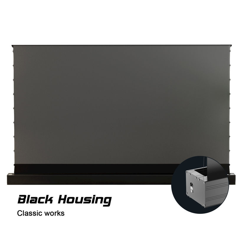 120 Inch Floor Rising Screen Electric Ultra Short Throw Laser Projector Screen
