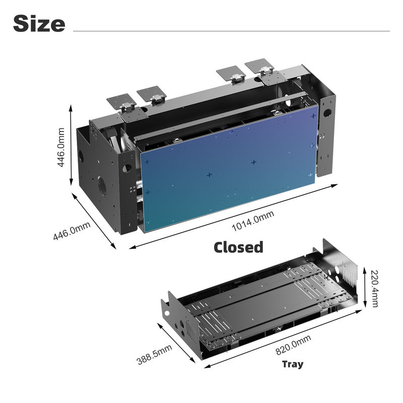 Smart Projector Cabinets White Ultra Short Throw Projector Stand OEM Motorized Laser TV Cabinet