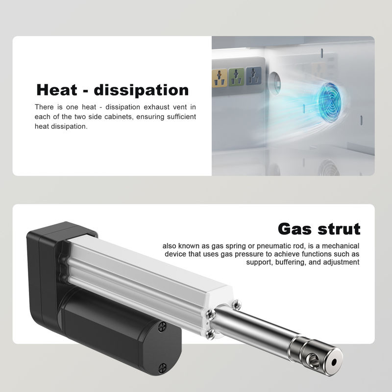 Smart Projector Cabinets White Ultra Short Throw Projector Stand OEM Motorized Laser TV Cabinet