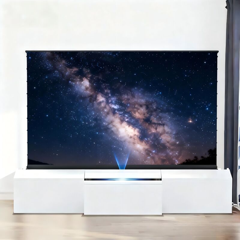 Modern Home Theater Solution Automated Telescopic Laser TV Cabinet for Laser Projectors