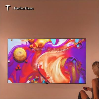UST Fixed Frame Screen 4k PET Crystal Projector Screen 120 Inch