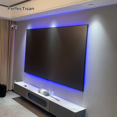 90 Inch - 120 Inch Fixed Frame Screen Long Throw Fresnel Alr Screen 8K