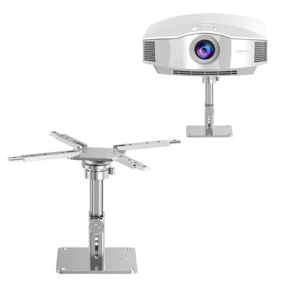 Aluminum Alloy Projector Mounting Brackets Touch Control Adjustable Height Projector Mount
