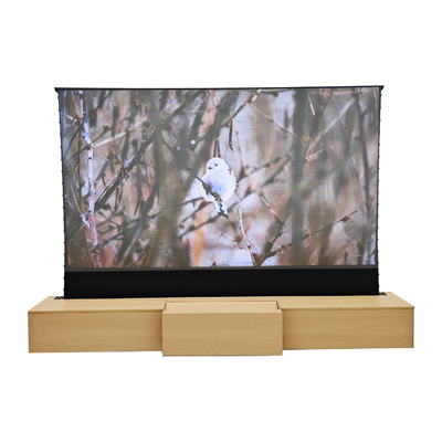 Motorized Laser TV Cabinet for short throw laser projector